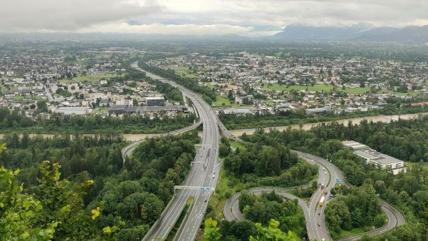 Für die Rheintalautobahn fordert die Vorarlberger ÖVP eine Verkehrsbeeinflussungsanlage
