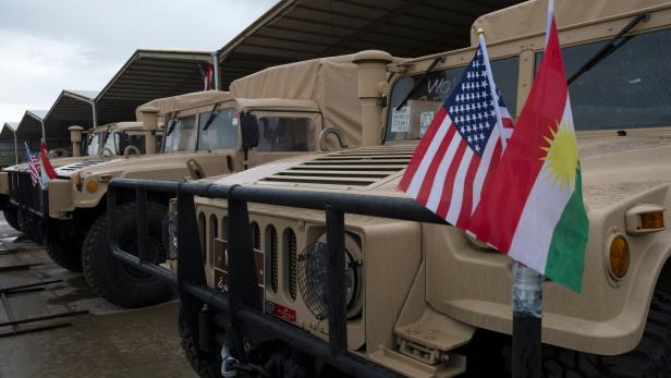 USA gives military ammunition to the Kurdistan region's Peshmerga ministry