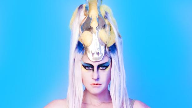 Laut, schrill, bunt: Peaches wie eh und je.