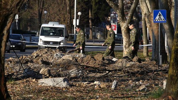 Abgestürzte Militärdrohne in Zagreb hätte beinahe Katastrophe verursacht