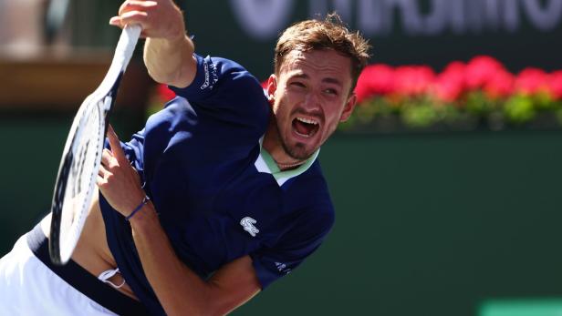 Tennis-Star Medwedew scheidet in Indian Wells aus