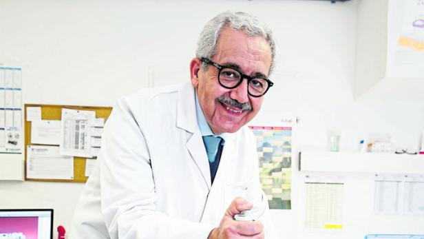 Ahmad Hamwi in seinem Labor