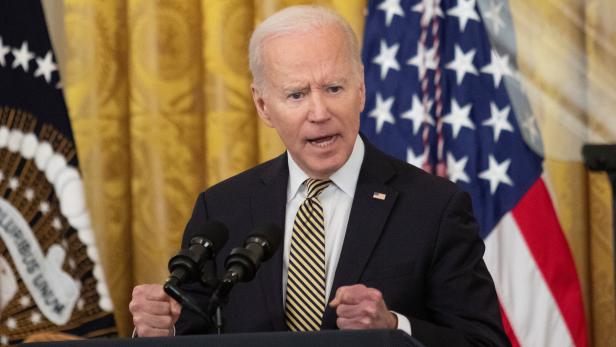 President Biden delivers remarks at an event celebrating the reauthorisation of the Violence Against Women Act, at the White House in Washington