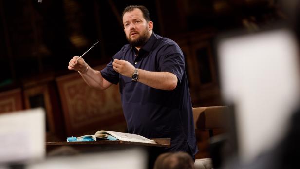 Rehearsal of the Vienna Philharmonic New Year's Concert 2020