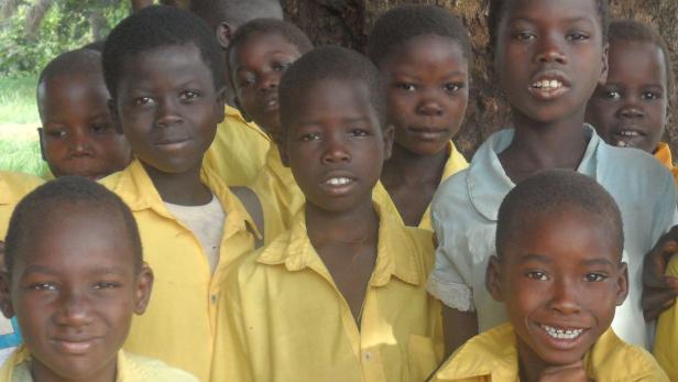 Schüler_innen einer Don-Bosco-Einrichtung im Südsudan