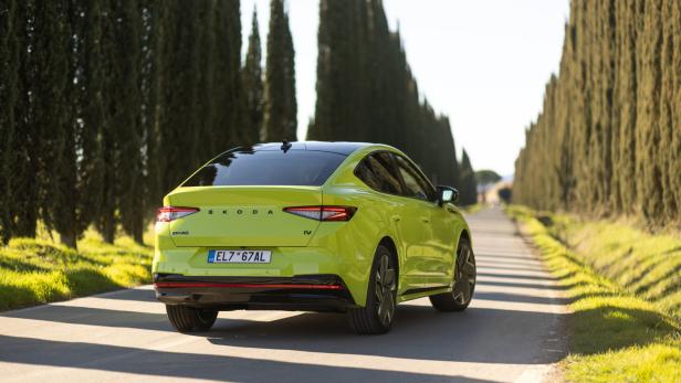 Škoda Enyaq Coupé iV RS.: Ein Coupé, das entschleunigen kann