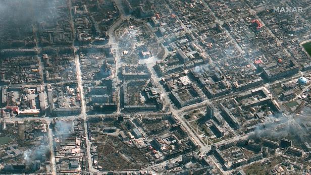 Satellitenbilder lassen das Grauen in Mariupol nur erahnen