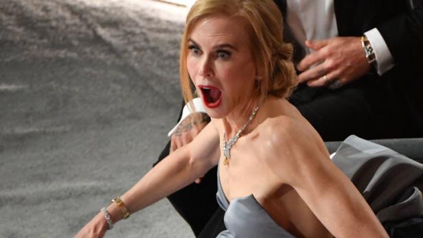 Virales Oscar-Foto: Grund für Nicole Kidmans Gesichtsausdruck enthüllt
