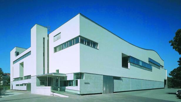 Das Marta Herford Museum für zeitgenössische Kunst und Design in Deutschland.