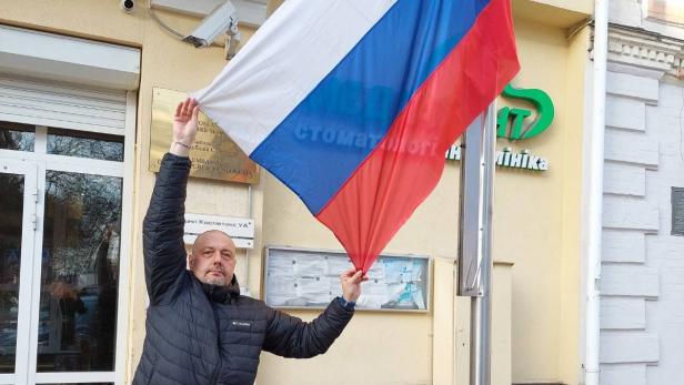 Boštjan Lesjak bevor er die Flagge seines Landes wieder einpacken musste