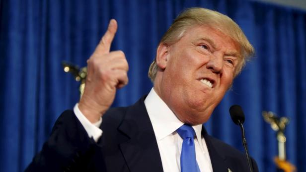 Immobilien-Tycoon Donald Trump hat mit einer Wahlrede viel Staub aufgewirbelt