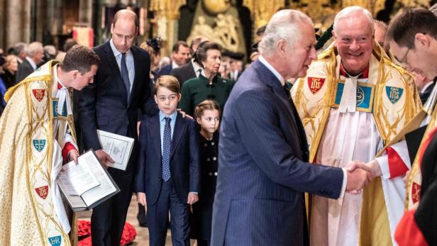 Körpersprache-Experte: "Unbehaglicher" Moment zwischen Prinz George und William