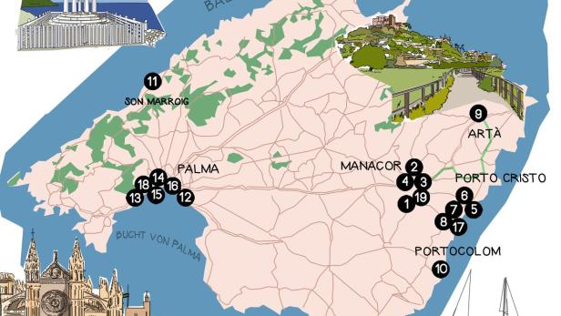 Inselidylle Mallorca: Tapas, Tennis & tolle Hideaways