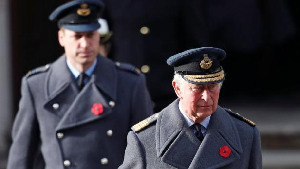 "Fehdenhandschuh hingeworfen": Prinz Charles von Sohn William übergangen