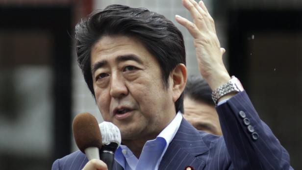 Japan: Gute Stimmung durch die Politik der &quot;Abenomics&quot;, benannt nach Premier Shinzo Abe.
