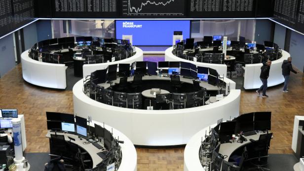 German share price index DAX graph is pictured at the stock exchange in Frankfurt