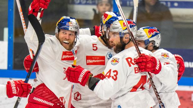 Salzburg holt den Titel in der Eishockey-Liga