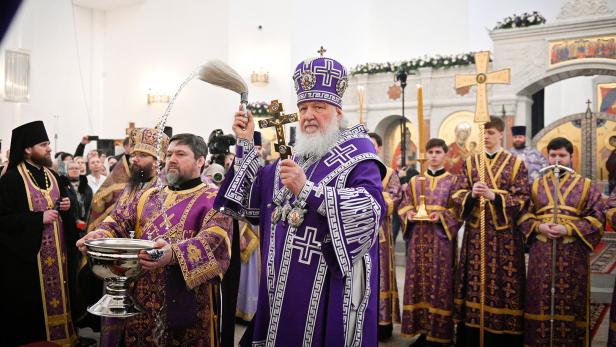 Patriarch Kyrill I., Oberhaupt der russisch-orthodoxen Kirche