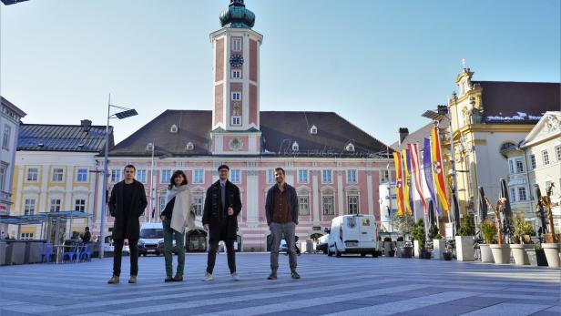 Vier junge St. Pöltner und ihre Landeshauptstadt der Zukunft