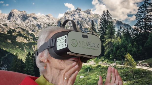Virtuelle Ausflugserlebnisse für alte Menschen