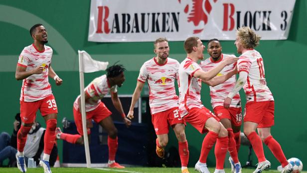 RB Leipzig steht nach einem dramatischen Spiel im DFB-Pokalfinale