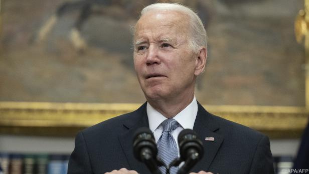 US-Präsident Biden kündigt Hafensperre und Waffenlieferungen an