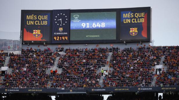 Wieder Barcelona, wieder ein Zuschauerrekord