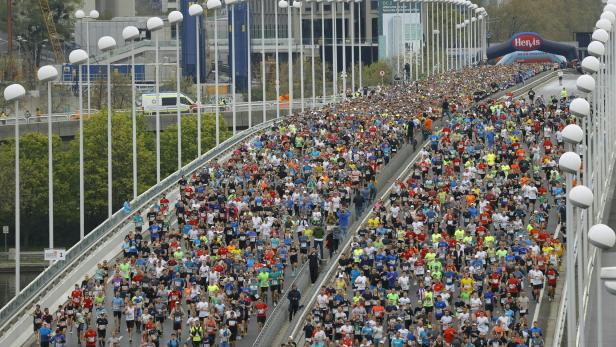 Run auf Jubiläums-Marathon in Wien: Kalte Starts, heiße Endspurts