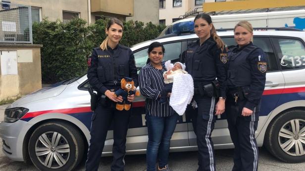 Polizistinnen retteten Säugling in Wien das Leben