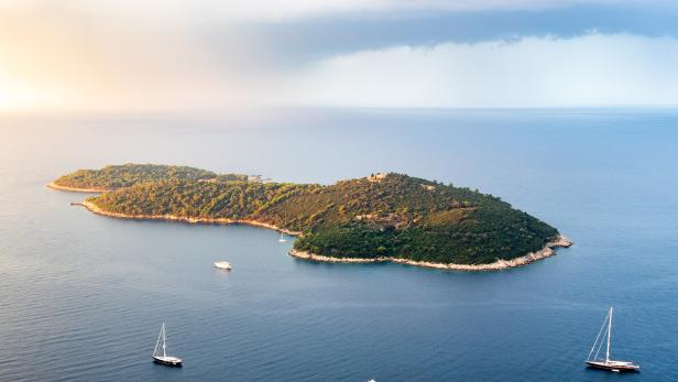 Traumhaft schön: Lokrum Island in Dubrovnik, Kroatien.