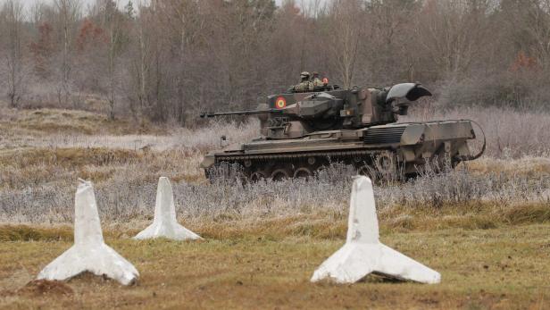NATO Battalion Combat Group exercises in Orzysz training ground