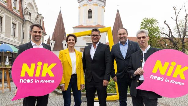 Pinken wollen in Gemeinderat: Neos treten in Krems an