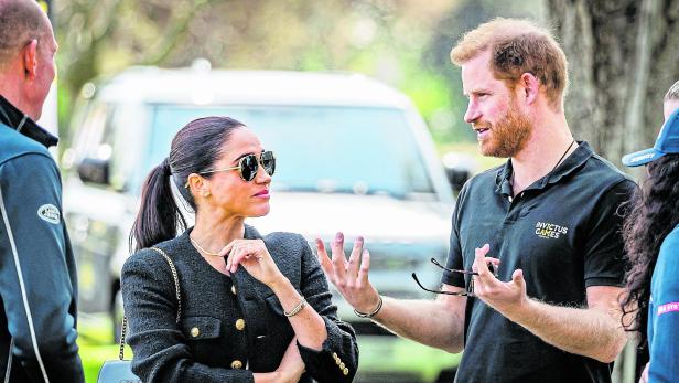 Prince Harry and Meghan Markle attend Invictus Games
