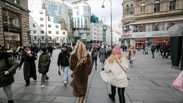 Aufwärtstrend bei Wiens Einkaufsstraßen: Immer mehr Passanten