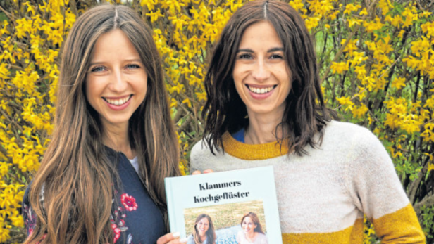 Mit ihrem Kochbuch „Kochgeflüster“ machen Jasmin und Carmen Klammer Lust auf eine gesunde Ernährung.