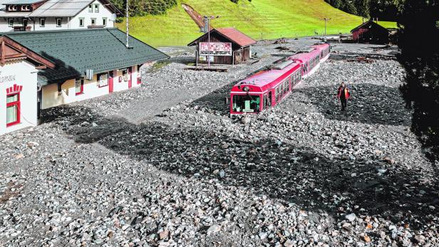 Pinzgaubahn wurde im August 2021 schwer in Mitleidenschaft gezogen
