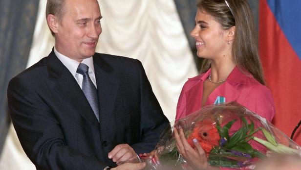 Putin mit Sportlerin Alina Kabajewa