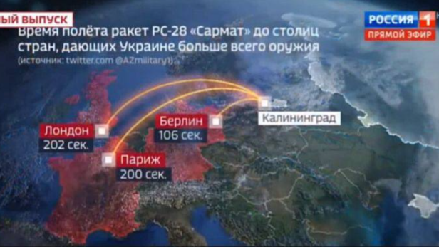 Russland simuliert Atomangriff auf Europa im TV: Was bedeutet das?