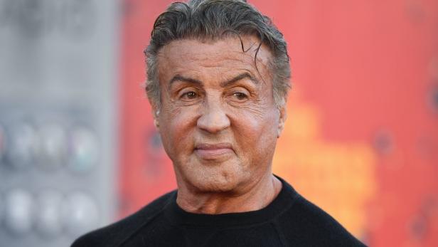 Ein Porträt von Sylvester Stallone.