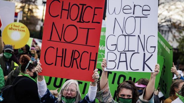 Washington: Proteste gegen ein Abtreibungsverbot in den USA