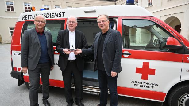 Diözese St. Pölten schickt Rettungsauto in die Ukraine