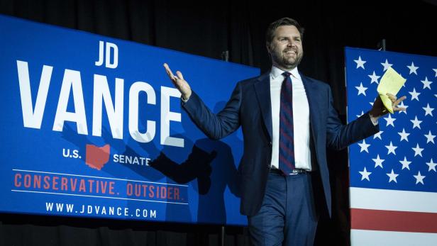 J. D. Vance geht in Ohio für die Republikaner in die Senatswahlen