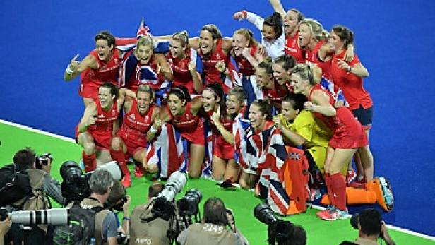 Großbritanniens Damen erstmals Hockey-Olympiasieger