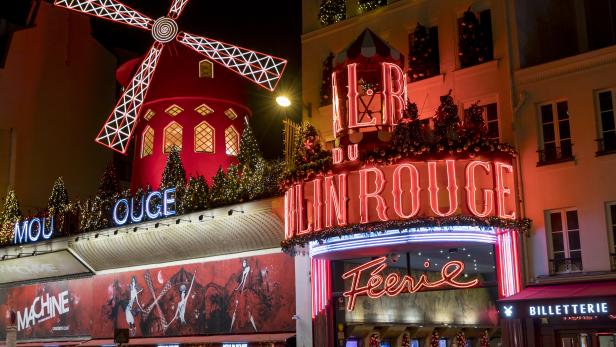 Für einen Euro: Eine Nacht im legendären Pariser Moulin Rouge