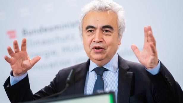 IEA-Chef Fatih Birol bei seinem letzten Besuch in Wien, Mai 2022