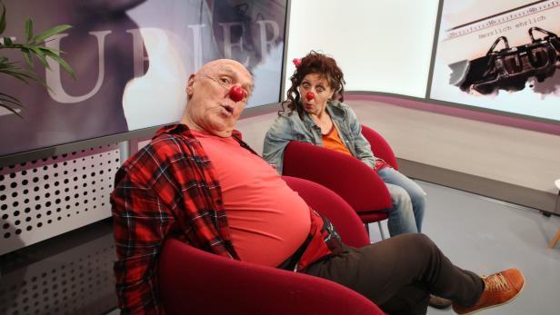 Hubertus Zorell und Verena Vondrak sind professionelle Clowns