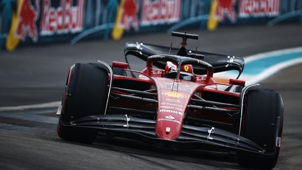 Leclerc und Ferrari stehlen in Miami Weltmeister Verstappen die Show
