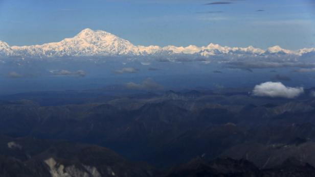 Der Denali (früher Mount McKinley) ist der höchste Berg Nordamerikas