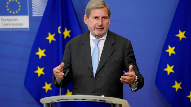 Österreichs EU-Kommissar sieht "EU-Beitritt der Ukraine erst in Jahren"