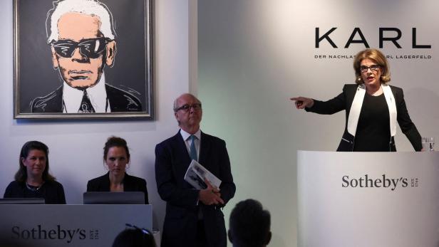 Karl-Lagerfeld-Auktion in Köln erzielte 4,2 Millionen Euro